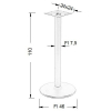NY-B006/110 - ∅ 46 cm, alu