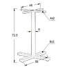 SH-3046-1/B - 58x58 cm