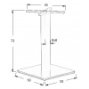 SH-5002-6/B - 50x50 cm