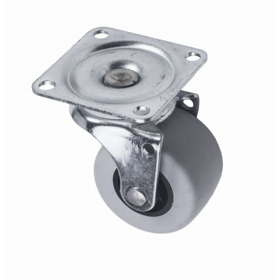 ROLKA NA ŁOŻYSKU ŚLIZGOWYM EU Z OPONKĄ FI 38 MM