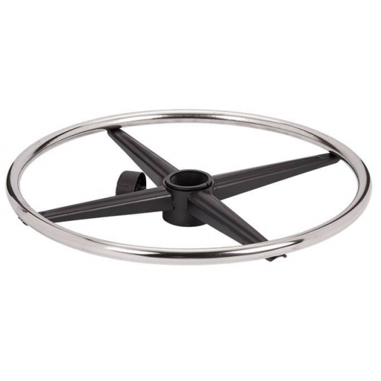 PODN 05- podnóżek stalowy krzesła, fotela, dostępny w dwóch średnicach 380, 450mm