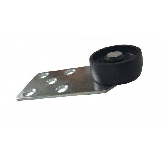 ROLKA MEBLOWA PIONOWA EU FI 43 MM Z OTWORAMI FI 8,1MM