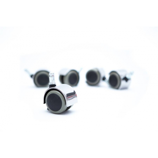 KOSM Kółko z otoczką metalową chromowaną fi11mm