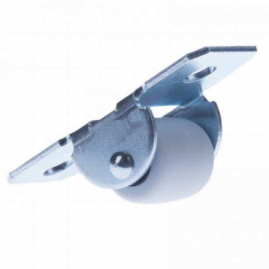 ROLKA MEBLOWA EU Z OPONKĄ FI 16 MM