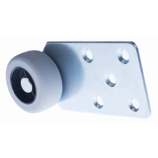 ROLKA MEBLOWA PIONOWA EU Z OPONKĄ FI 43 MM