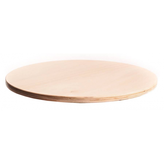 WOOD- siedzisko taboretowe ze sklejki okrągłe