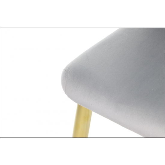 CN-6080 jasny szary stelaż złoty