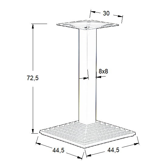 SH-5014-6/B - 45x45 cm