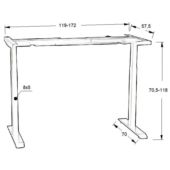 UT04-2T/B czarny