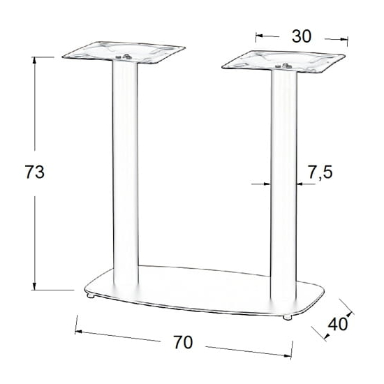 SH-3052/B - 70x40 cm