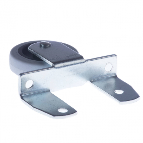 ROLKA MEBLOWA EU Z OPONKĄ FI 36 MM