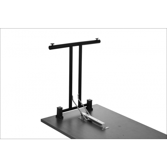 Składany stelaż metalowy SC-921 - 59 cm, czarny