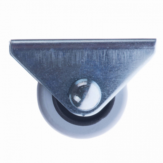 ROLKA MEBLOWA EU Z OPONKĄ FI 25 MM