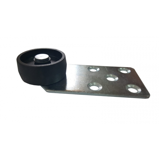 ROLKA MEBLOWA PIONOWA EU FI 43 MM Z OTWORAMI FI 8,1MM