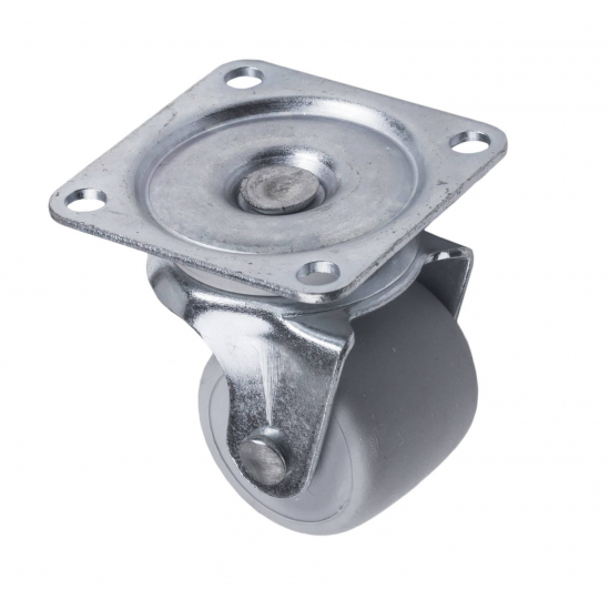 ROLKA NA ŁOŻYSKU ŚLIZGOWYM EU Z OPONKĄ FI 29 MM