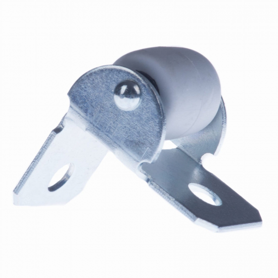 ROLKA MEBLOWA EU Z OPONKĄ FI 16 MM