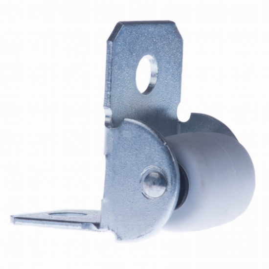 ROLKA MEBLOWA EU Z OPONKĄ FI 16 MM
